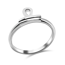 Libra Zodiac Silver Ring NSR-437